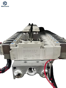 SY5320-5LZD-01 โซลินอยด์วาล์วควบคุมลมแบบนิวแมติก 2 ตำแหน่ง 5 ทาง ควบคุมทิศทางลมสำหรับงานอุตสาหกรรม - Product Image 1