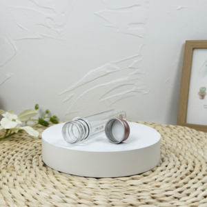 ขวดพลาสติกหลอดทดลองขนมอาหารขวด PET ใสขนาด40มล. - Product Image 1