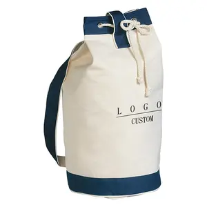 Bolsa de algodón de lona pesada personalizada, bolsa de regalo económica con logotipo personalizado, publicidad, venta al por mayor