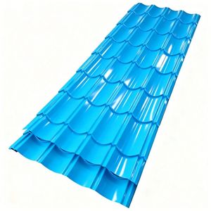 Tôles de Toiture en Acier Ondulé Prépeintes/Galvanisées/Galvalume/Aluzinc PPGI/PPGL – Service de Découpe de Bobines/Feuilles/Plaques - Product Image 6