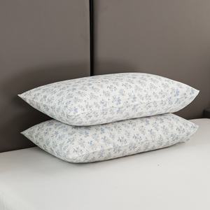 Taie d'oreiller rectangulaire en fibre d'argent, coton biologique de haute qualité, soie brodée, tricotée vintage, pour un sommeil sain, usage domestique - Product Image 2