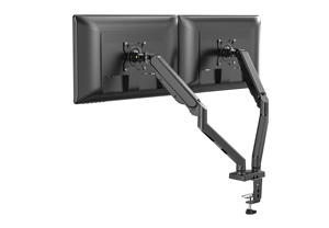 Dubbele Verstelbare Monitorarm Voor 10-27 Inch Monitoren Multi <span class=keywords><strong>Monitor</strong></span> Mount Arm Met Standaard Voor Schermhouder - Product Image 3