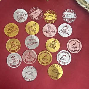 Honey And Sweetness Christmas Acrylic Cupcake Toppers Laser Marked Decorations For <b>Cake</b> <b>Decorating</b> <b>Supplies</b> - Product Image 1
