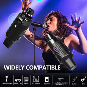 IRIN Factory <span class=keywords><strong>ARC2</strong></span> batterie Rechargeable 20Hz-20KHz bande canon asymétrique XLR Audio Microphone émetteur sans fil récepteur - Product Image 6