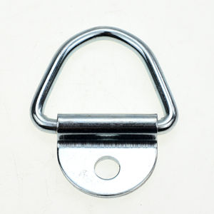 YH1897 Ancres d'attelage galvanisées à anneau en V pour remorques Anneaux de cravate de remplacement forgés pour bateaux Boîtes à chevaux Camions-État neuf - Product Image 3