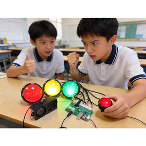 Juego de Arcade con Botones y Luces LED de Colores para Entrenamiento de Coordinación Mano-Ojo y Reacción Interactiva en Parques de Diversiones - Product Image 2