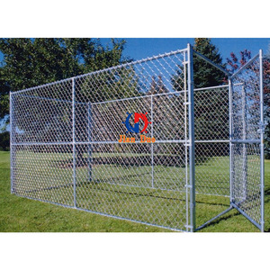 11 đo dây 2x2 inch 50x50mm trang trại và lĩnh vực Chuỗi liên kết hàng rào mạ kẽm dây kim cương lưới - Product Image 3