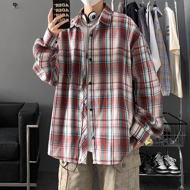Myy-4505 red and white grid