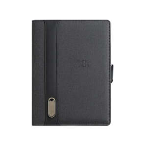 Carnet organisateur/<span class=keywords><strong>agenda</strong></span> A5 personnalisé avec recharge sans fil, impression sérigraphiée, coffret cadeau d'affaires, couverture rigide en cuir, feuilles mobiles - Product Image 5