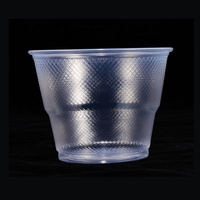 Gobelets jetables en plastique PP transparent 150/240/270 ml pour boissons chaudes et froides, pour l'aviation