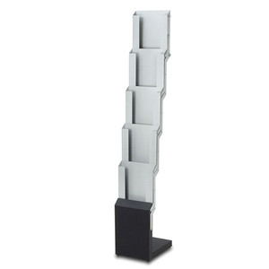 Soporte de metal para folletos A4, estante de literatura plegable portátil para revistas de ferias, soporte de catálogo - Product Image 1