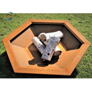 <span class=keywords><strong>Piccolo</strong></span> Flat Pack acciaio Corten fuoco pozzo portatile pozzo del fuoco per il campeggio, adatto per giardini e iarde - Product Image 4