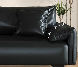 फैशन आधुनिक शैली का तेल मोम चमड़े के साथ छोटे अपार्टमेंट रहने वाले कमरे के लिए कई रंगों के सोफे के अंदर लेटेक्स के साथ - Product Image 5