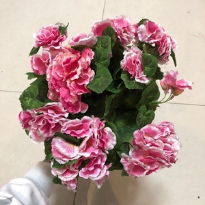 YAYUN A-1162 45cm <span class=keywords><strong>Geranium</strong></span> artificiel  Fleur de bégonia en pot - Product Image 6