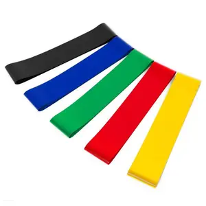 China Supplier Supply Popular Highly Elastic Fabric Non Slip Gym Beauty Butt Leg Hip Circle Resistance Band