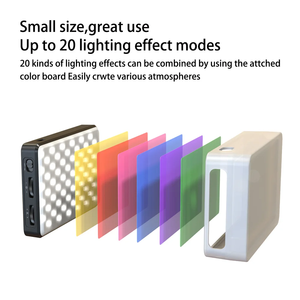 St120 nhiếp ảnh điền vào ánh sáng <span class=keywords><strong>Mini</strong></span> Led điện thoại ánh sáng với khuếch tán Dimmable 2500-9000k bi-màu <span class=keywords><strong>Video</strong></span> <span class=keywords><strong>Camera</strong></span> ánh sáng - Product Image 4