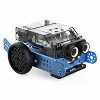 Kit de Robot Voiture Personnalisable Makeblock MBot2 pour l'Éducation Scolaire STEM, Projet de Codage DIY avec Contrôle WIFI et Bluetooth, Kits de Robot Télécommandé pour Arduino
