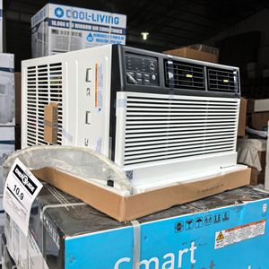 เครื่องปรับอากาศแบบติดหน้าต่าง 110V~60Hz 8000/12000/15000/18000 บีทียู ความถี่คงที่ ระบบทำความเย็นเดี่ยว ใช้สารทำความเย็น R32 ความจุทำความเย็นสูง เหมาะสำหรับ - Product Image 1