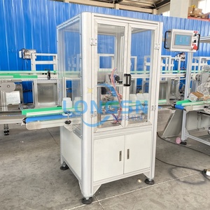 אוטומטי פלסטיק בקבוק צוואר פה קאטר חיתוך זמירה deflashing מכונה - Product Image 2