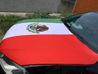 Drapeau de voiture personnalisé pour supporters de football mondial 2026 – Mini drapeau national de 48 équipes, bannière de capot de voiture