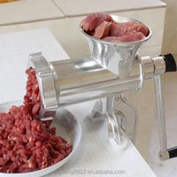 Hachoir à viande manuel Machine à saucisses Machine à pâtes farcies en acier inoxydable Hachoir à viande et légumes pour la maison