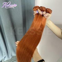 350 #   Paket Rambut Manusia dengan Closure Ombre 1B 350 Remy Brazilian Lurus/Gelombang Alami dengan Frontal 3 Pcs dengan Closure