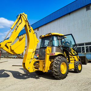 Buatan Tiongkok 4WD 8ton Wheel <span class=keywords><strong>Loader</strong></span> Backhoe untuk dijual WZ30-25 WZ388 traktor kecil dengan fitur bergerak - Product Image 5