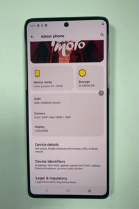 ไม่ใช่เรื่องใหม่สำหรับ Motorola Moto G Stylus 2024 <span class=keywords><strong>8</strong></span> + 128GB 5G XT2315ปลดล็อคแบบสมบูรณ์ซีพียูแปดแกนสีดำรุ่นสากลพร้อมกับ LTE CDMA - Product Image 4