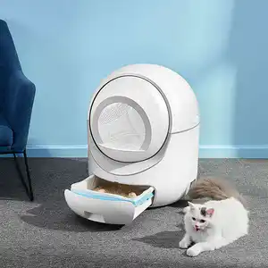 Bac à litière pour chat autonettoyant intelligent de qualité supérieure bac à litière pour chat automatique bac à litière autonettoyant pour chat grand