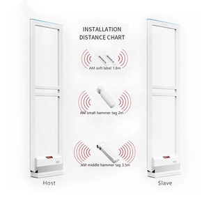 Système de détection d'alarme EAS, anti-interférences puissant, entretien facile, idéal pour les magasins, système de sécurité antivol. - Product Image 4
