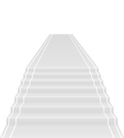 Tapis de protection de sol blanc, matériau adhésif coloré, tissu non tissé aiguilleté, rouleau de feutre