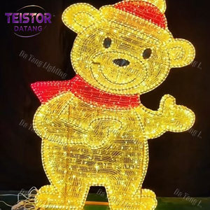 Lumières de Noël 2D à motif de dessin animé pour l'éclairage de rue et municipal - Product Image 5