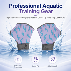 Guantes de Natación de Neopreno con Dedos Descubiertos para Fitness Acuático, Resistencia y <span class=keywords><strong>Entrenamiento</strong></span> en Piscina - Product Image 2