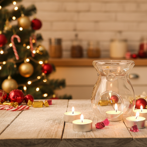 Lampade Aromatiche in Vetro Borosilicato alla Moda, Diffusori di Oli Essenziali, Purificatori d'Aria per Arredamento Camera da Letto - Product Image 5
