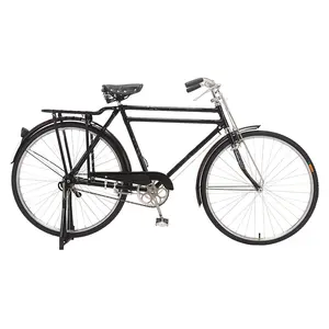 28-дюймовый стальной ретро-велосипед в старом стиле/28-дюймовый мужской тяжелый ретро-голландский велосипед/28-дюймовый двухбалочный городской велосипед
