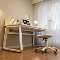 Bureau rectangulaire simple pour la chambre et le bureau, poste de travail multifonctionnel, table d'ordinateur, bureau d'étude pour étudiants