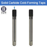 Tarauds à formage à froid en carbure monobloc M DIN13, tarauds à formage par roulement M10 M12 M14 M16 M20, tarauds sans rainure pour acier inoxydable