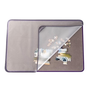 Tapis de <span class=keywords><strong>table</strong></span> <span class=keywords><strong>pour</strong></span> <span class=keywords><strong>puzzle</strong></span> avec surface en daim antidérapante, jusqu'à 1 000 <span class=keywords><strong>pièces</strong></span> - Product Image 3