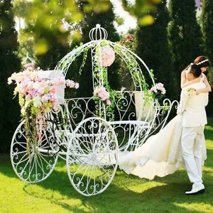 FSDKX Carrozza a Forma di Zucca Pieghevole Personalizzata con Ruote per Sposi, Vendita all'Ingrosso - Product Image 4