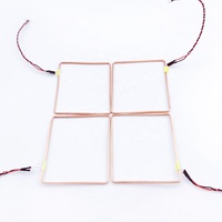 Bobina de Inducción RFID de Núcleo de Aire Personalizada de la Marca Landa, Certificada ISO9001:2015, 125kHz, con Cable de Cobre Esmaltado, Antena Inductora para Dispositivos Inteligentes
