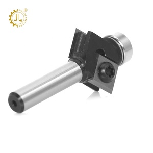 45 ° chamfer cắt Bộ định tuyến <span class=keywords><strong>bit</strong></span> với cacbua chèn lưỡi có thể thay thế cacbua cắt Công cụ gỗ làm việc Bộ định tuyến <span class=keywords><strong>bit</strong></span> - Product Image 5