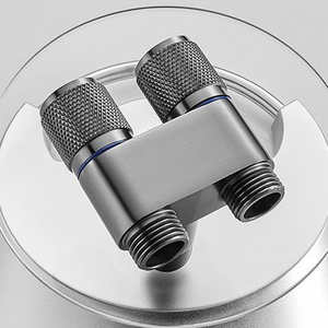 <span class=keywords><strong>Robinet</strong></span> triple à économie d'espace avec double sortie - Répartiteur d'eau 1 entrée 2 sorties à double commande - Product Image 6