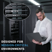 Solution modulaire de confinement des couloirs froids pour racks de serveurs haute densité, système de gestion du flux d'air pour centre de données, économie d'énergie