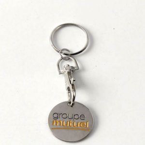 Custom Metal Caddy Coin Token, Caddy Coin Keychain, Canada Metal Trolley Coin Chip - Product Image 5