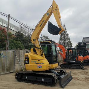 Excavatrice sur chenilles KOMATSU PC78us-8 de 8 tonnes d'occasion Moteur populaire Pelleteuse sur chenilles Origine Japon PLC Boîte de vitesses Noyau 7 tonnes - Product Image 2