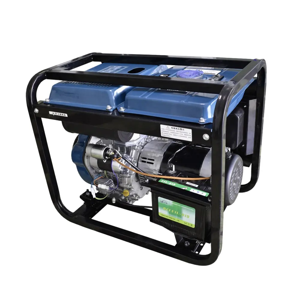 12 kW 15 kW Furunda 50 Hz 1-Zylinder luftgekühlter tragbarer Diesel-Generator-Set für elektrische Stromerzeugung