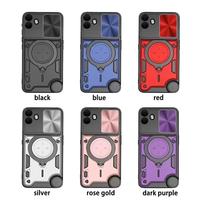 Coque de protection magnétique avec anneau support pour Infinix Note 40 Pro 5G, Zero 40 4G, Hot 50, Smart 9 – Protection caméra pour téléphone portable