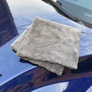<span class=keywords><strong>Serviette</strong></span> en peluche microfibre, <span class=keywords><strong>serviette</strong></span> de qualité coréenne, en peluche, sans rayures, pour la voiture - Product Image 5