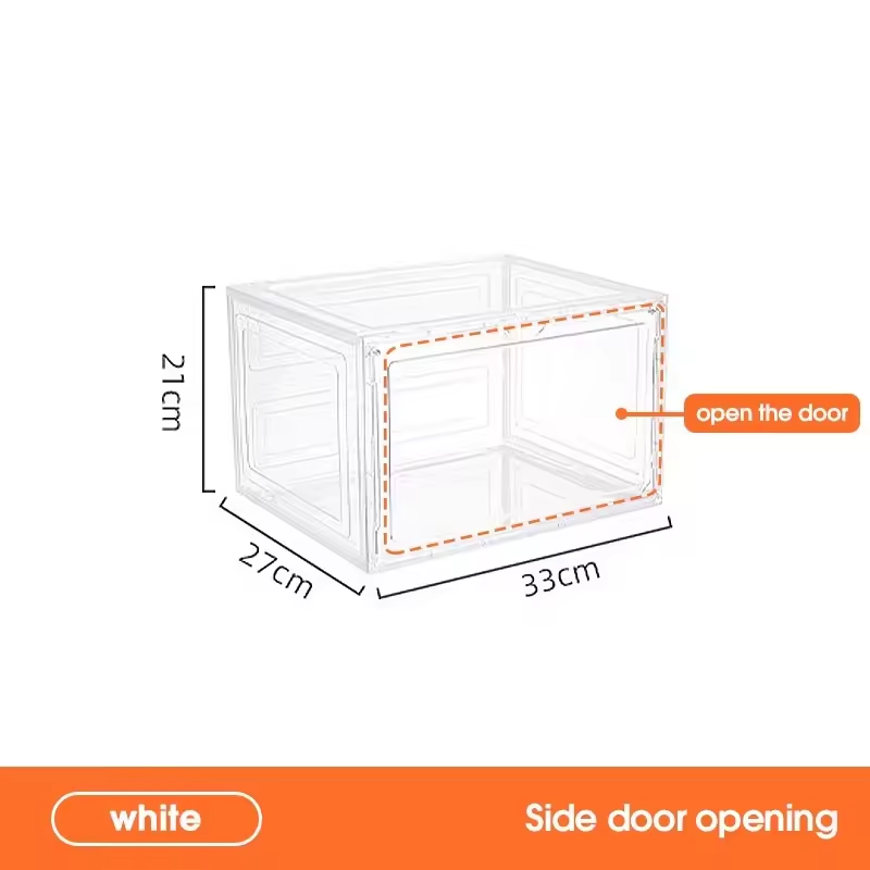 Transparent(side-opening door)