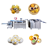 Ligne de production automatique de mantou et de petits pains farcis, machine en acier inoxydable à grande capacité, entraînée par moteur